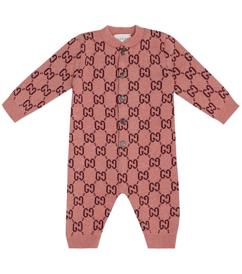 gucci baby sweater onesie|gucci baby grow boy.